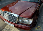 Benz 240D red, detailing/polishing