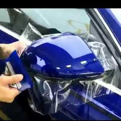 Side mirror scratch protection