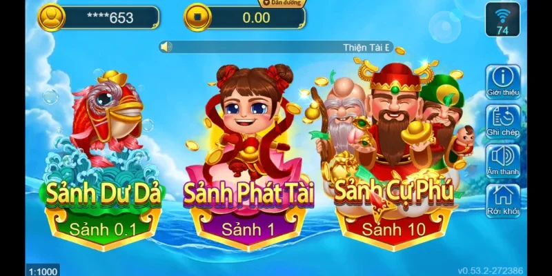 Chọn lựa phòng chơi đa dạng tùy vào kỹ năng